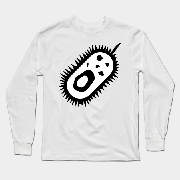 Bacteria Icon Long Sleeve T-Shirt by AnotherOne